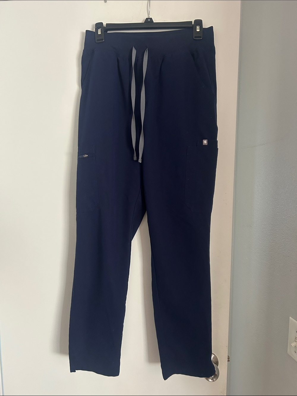 Figs Men's Navy Drawstring Joggers